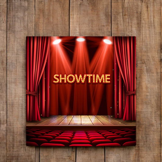 Amazing "Showtime" Backdrop for Customization