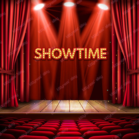 Amazing "Showtime" Backdrop for Customization